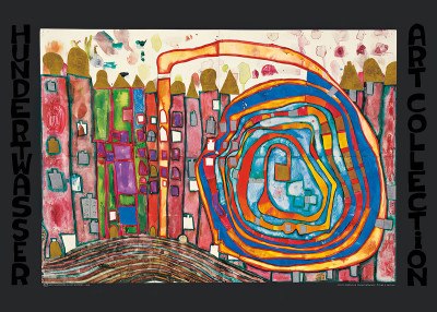 Chi mi ha mangiato tutte le finestre da Friedensreich Hundertwasser